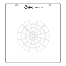 Sizzix Stencil By Eileen Hull - Color Wheel